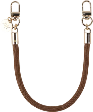 AVY Universeel Armband / Polsband Telefoonkoord Touw (32CM) Tressé Brown