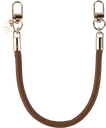 AVY Universeel Armband / Polsband Telefoonkoord Touw (32CM) Tressé Brown