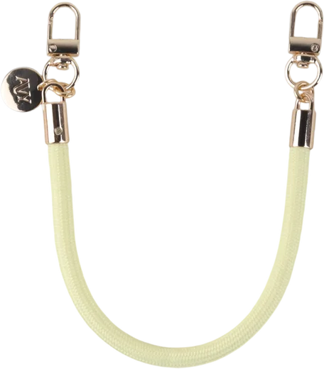AVY Universeel Armband / Polsband Telefoonkoord Touw (32CM) Tressé Butter Yellow afbeelding 1