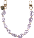 AVY Universeel Armband Polsband Parel Telefoonkoord (32CM) Purple Pearls