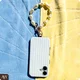 AVY Universeel Armband Polsband Parel Telefoonkoord (32CM) Yellow Pearls afbeelding 4