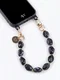 AVY Universeel Armband Polsband Stenen Telefoonkoord (32CM) Rocher Black afbeelding 8