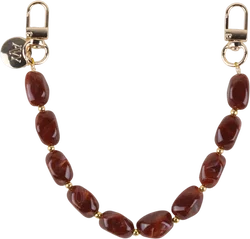 AVY Universeel Armband Polsband Stenen Telefoonkoord (32CM) Rocher Brown afbeelding