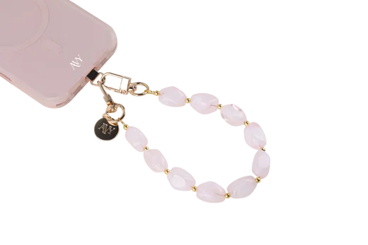 AVY Universeel Armband Polsband Stenen Telefoonkoord (32CM) Rocher Pink afbeelding 8