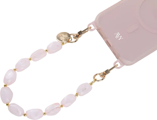 AVY Universeel Armband Polsband Stenen Telefoonkoord (32CM) Rocher Pink afbeelding 12
