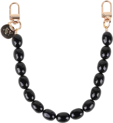 AVY Universeel Armband Polsband Kralen Telefoonkoord (32CM) Rosario Black afbeelding
