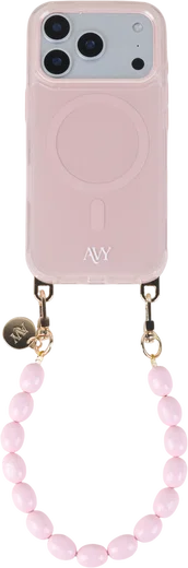 AVY Universeel Armband Polsband Kralen Telefoonkoord (32CM) Rosario Pink afbeelding 12