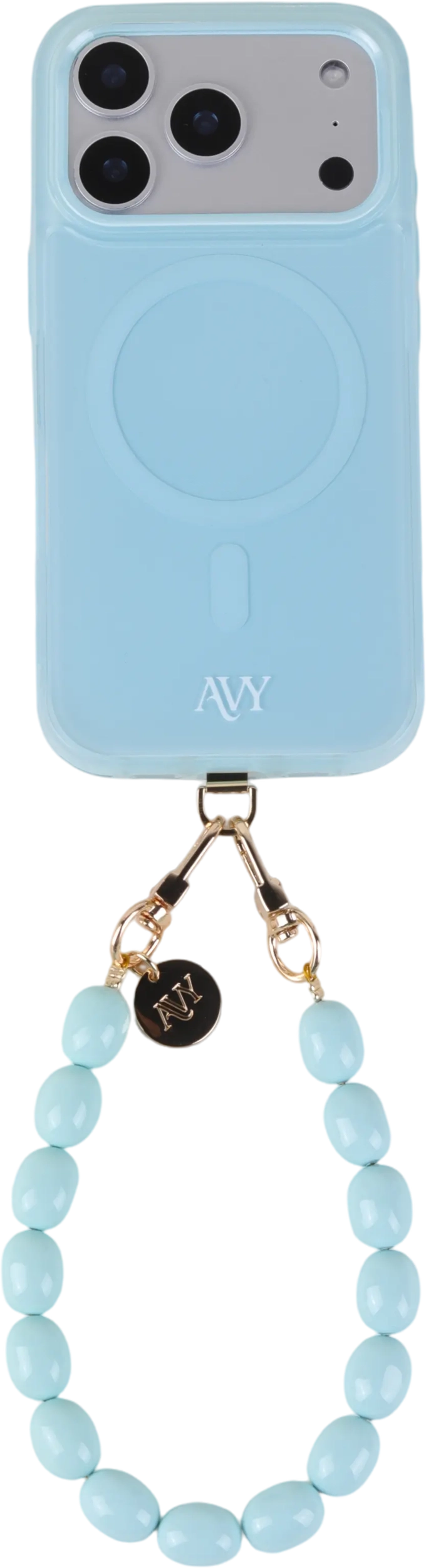 AVY Universeel Armband Polsband Kralen Telefoonkoord (32CM) Rosario Blue afbeelding 8