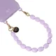 AVY Universeel Armband Polsband Kralen Telefoonkoord (32CM) Rosario Purple afbeelding 7