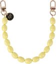 AVY Universeel Armband Polsband Kralen Telefoonkoord (32CM) Rosario Yellow