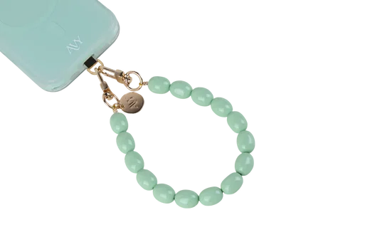 AVY Universeel Armband Polsband Kralen Telefoonkoord (32CM) Rosario Matcha afbeelding 7