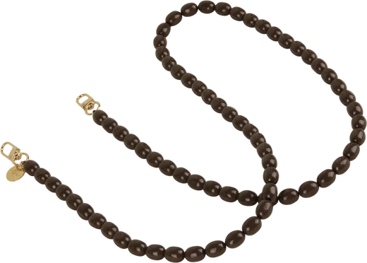 AVY Universeel Ketting Crossbody Kralen Telefoonkoord (120CM) Rosario Brown afbeelding 7