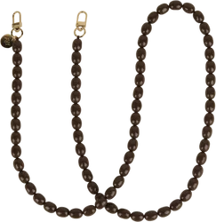 AVY Universeel Ketting Crossbody Kralen Telefoonkoord (120CM) Rosario Brown afbeelding