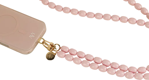 AVY Universeel Ketting Crossbody Kralen Telefoonkoord (120CM) Rosario Pink afbeelding 8