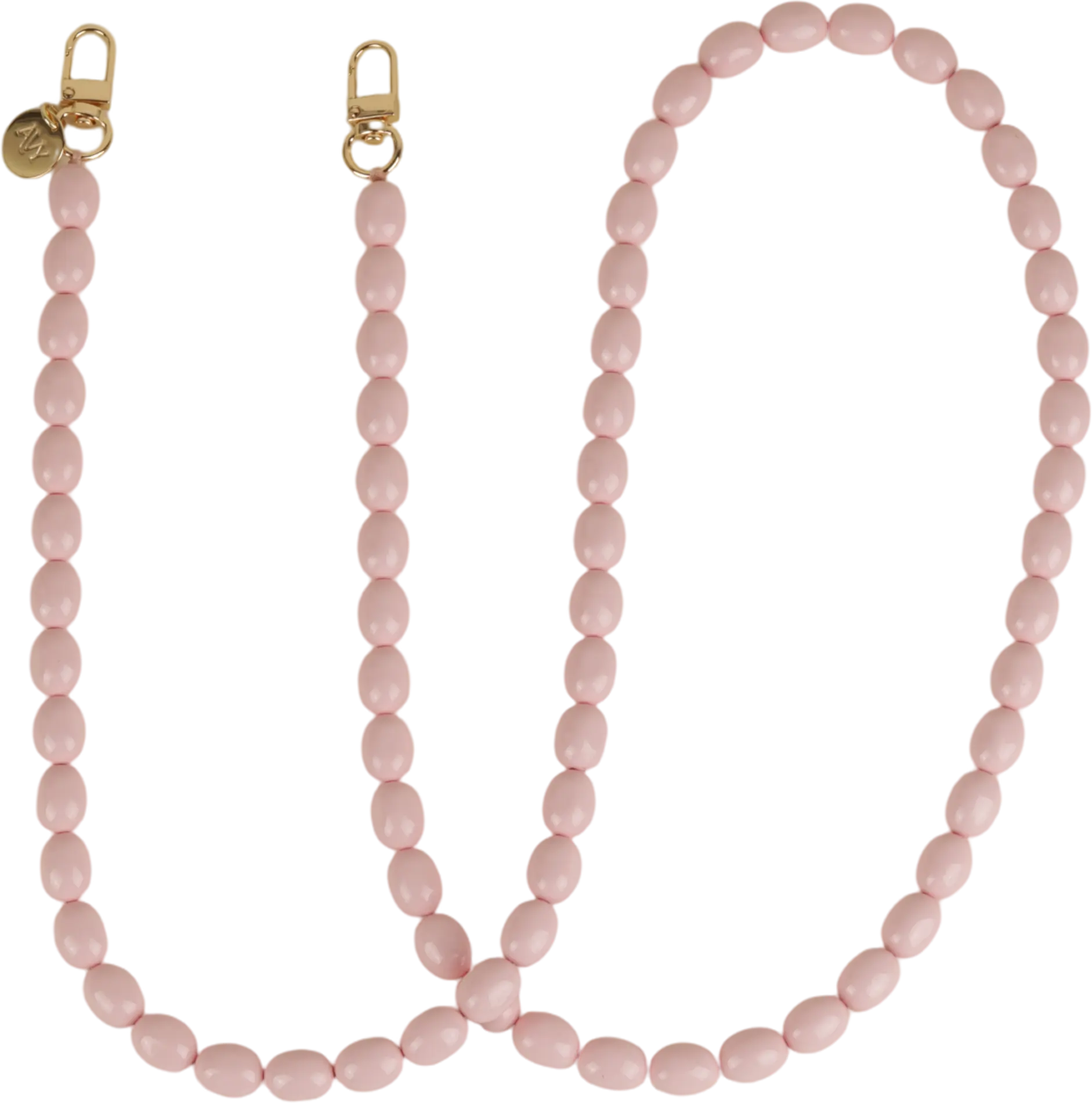 AVY Universeel Ketting Crossbody Kralen Telefoonkoord (120CM) Rosario Pink afbeelding 1