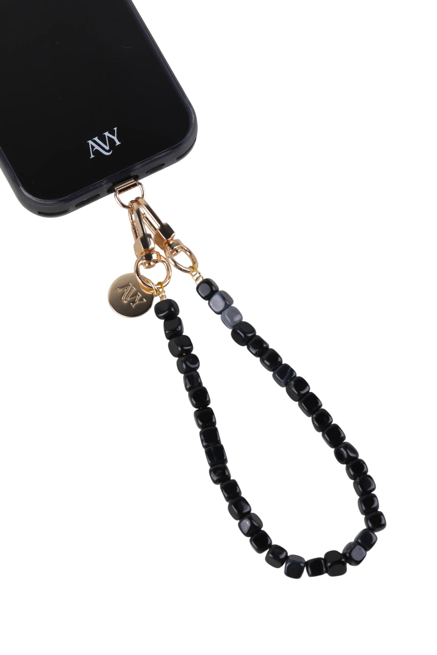 AVY Universeel Armband Polsband Telefoonkoord (32CM) Cubiq Black afbeelding 8