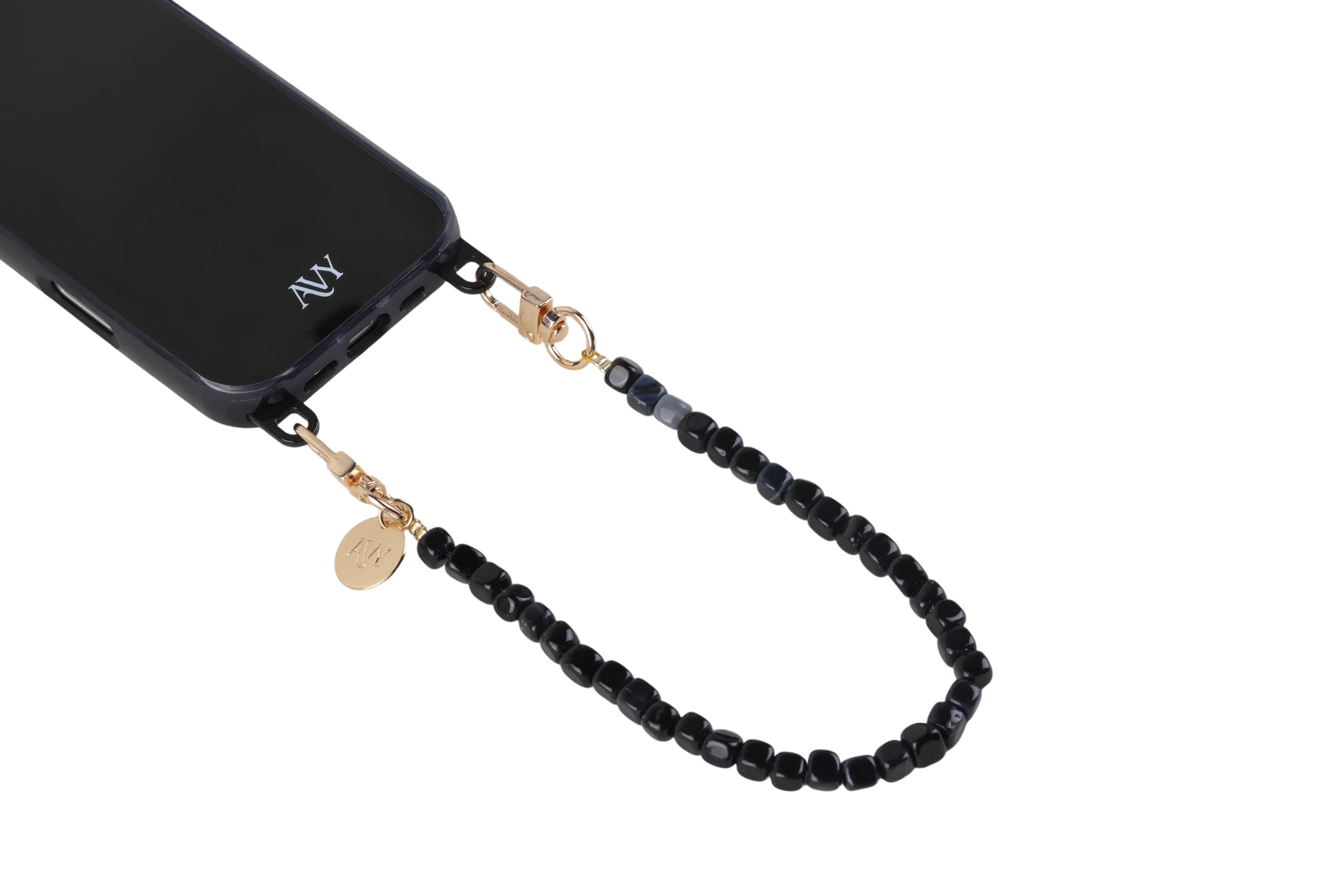 AVY Universeel Armband Polsband Telefoonkoord (32CM) Cubiq Black afbeelding 9