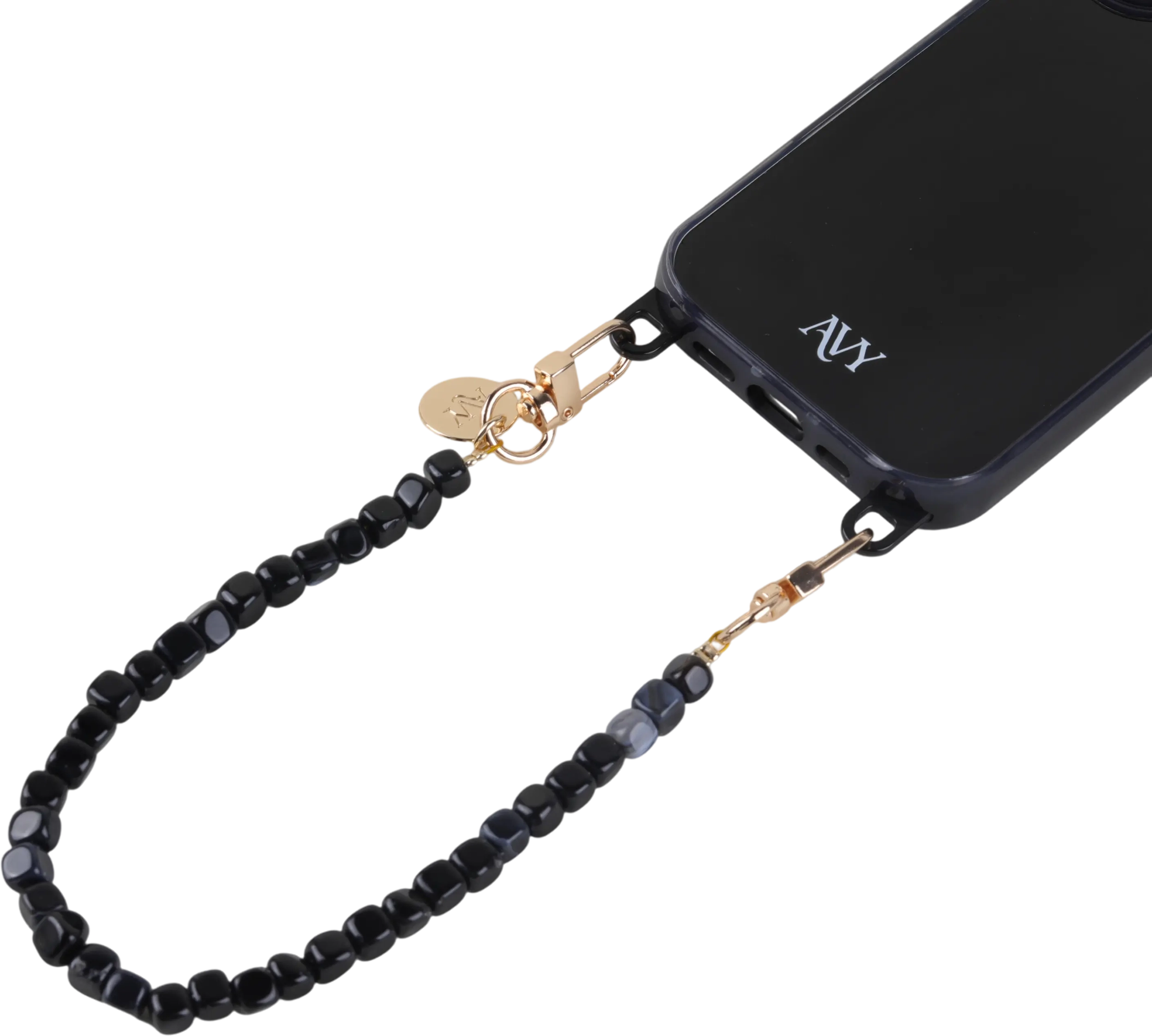 AVY Universeel Armband Polsband Telefoonkoord (32CM) Cubiq Black afbeelding 7
