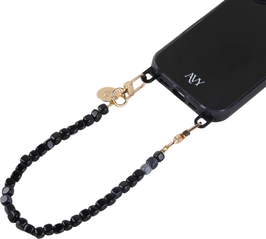 AVY Universeel Armband Polsband Telefoonkoord (32CM) Cubiq Black afbeelding 7