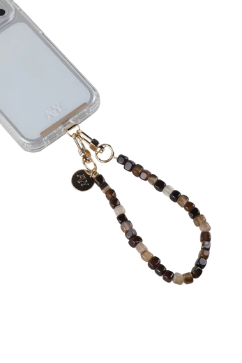 AVY Universeel Armband Polsband Telefoonkoord (32CM) Cubiq Brown afbeelding 7