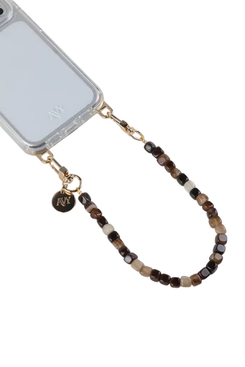AVY Universeel Armband Polsband Telefoonkoord (32CM) Cubiq Brown afbeelding 8