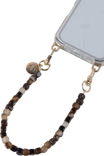 AVY Universeel Armband Polsband Telefoonkoord (32CM) Cubiq Brown afbeelding 9