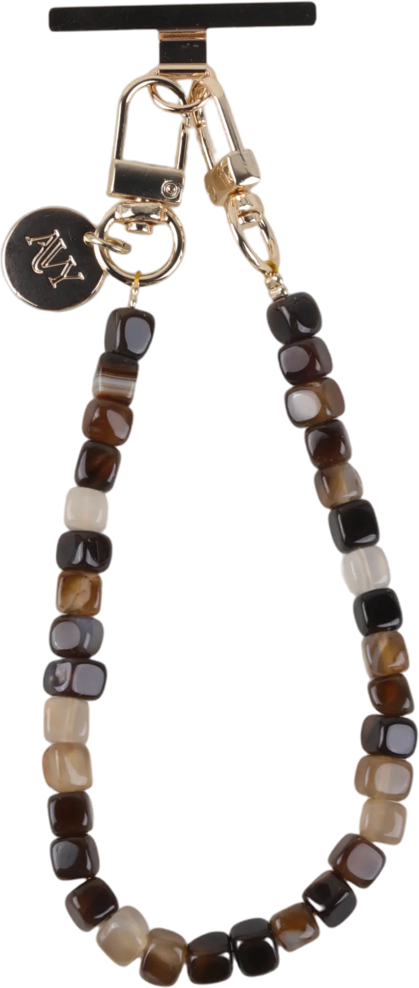 AVY Universeel Armband Polsband Telefoonkoord (32CM) Cubiq Brown afbeelding 4