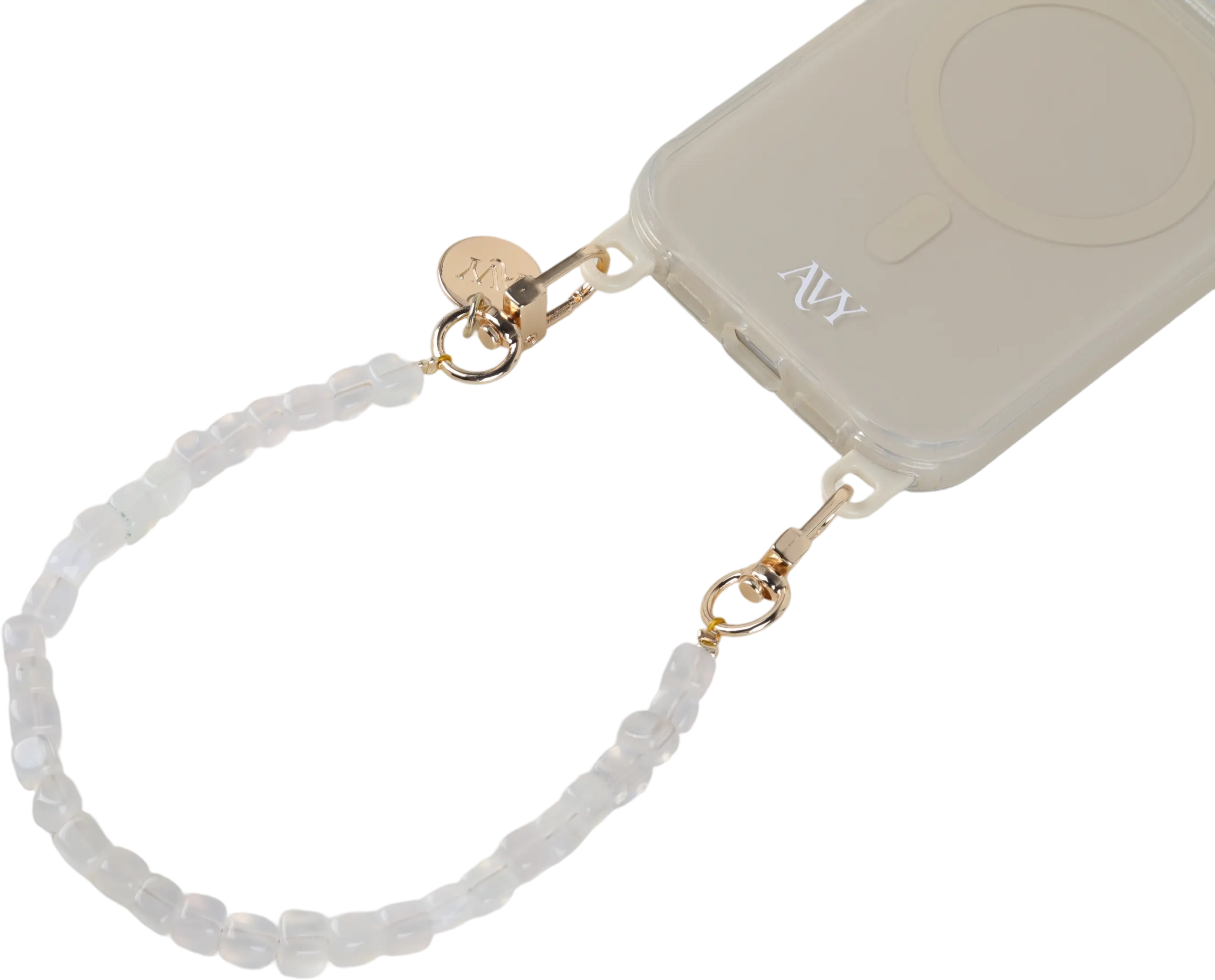 AVY Universeel Armband Polsband Telefoonkoord (32CM) Cubiq Beige afbeelding 7