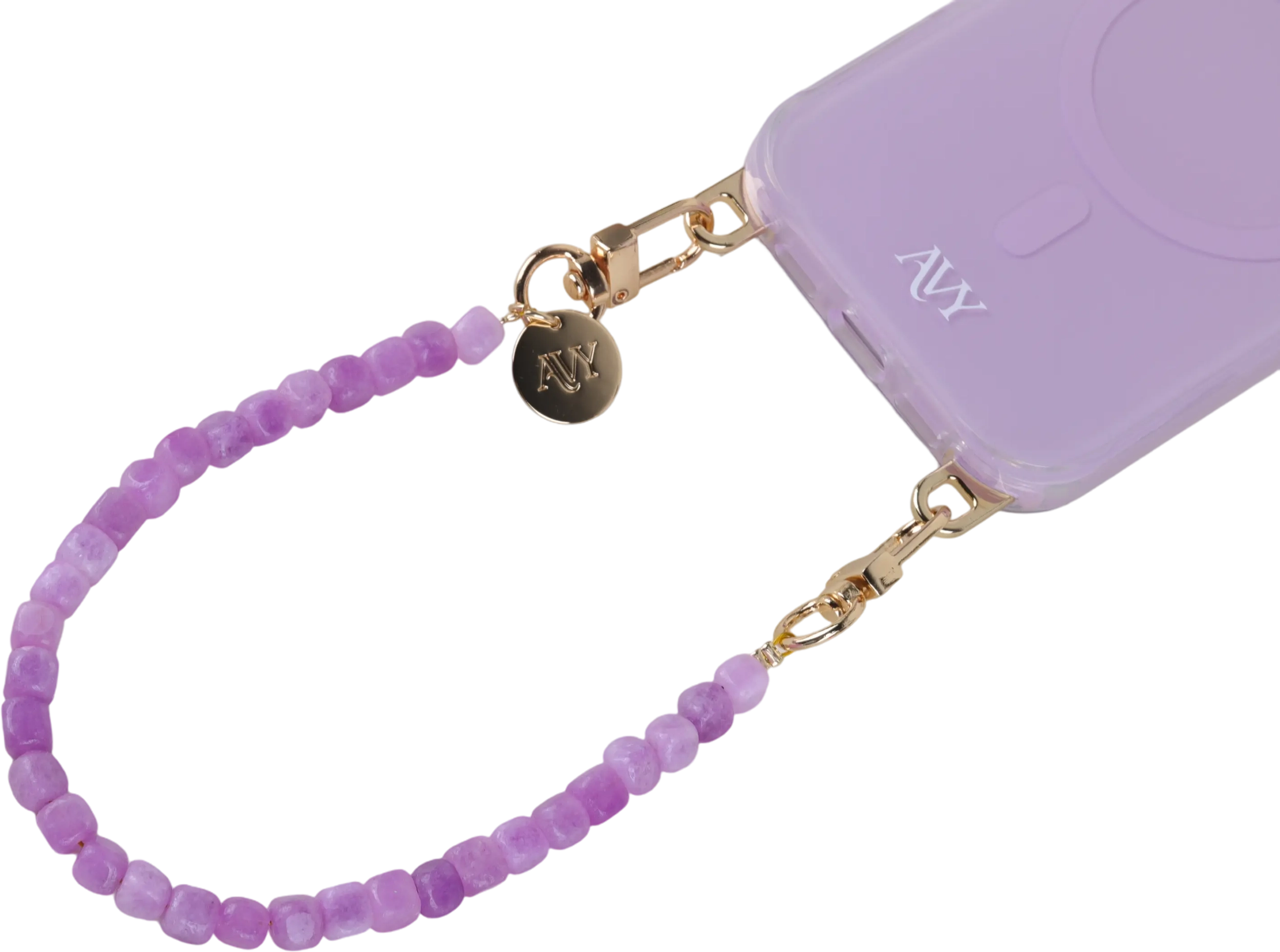 AVY Universeel Armband Polsband Telefoonkoord (32CM) Cubiq Purple afbeelding 9