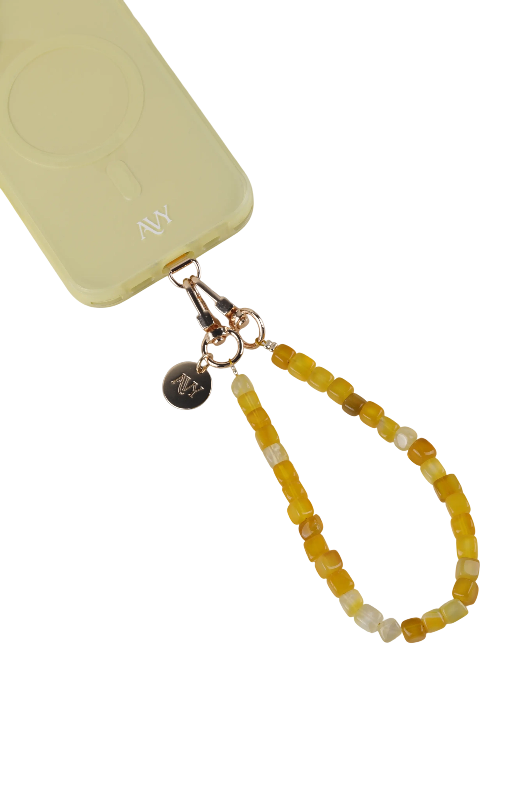 AVY Universeel Armband Polsband Telefoonkoord (32CM) Cubiq Yellow afbeelding 7