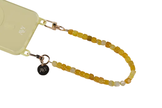 AVY Universeel Armband Polsband Telefoonkoord (32CM) Cubiq Yellow afbeelding 6