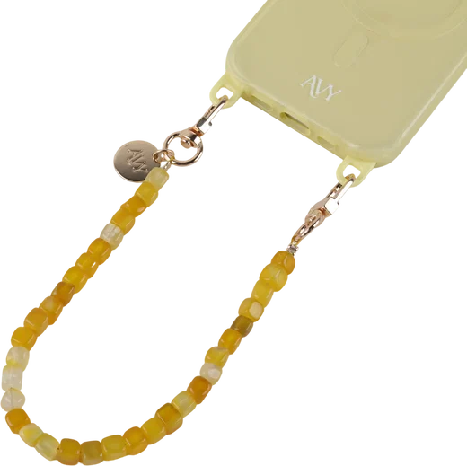 AVY Universeel Armband Polsband Telefoonkoord (32CM) Cubiq Yellow afbeelding 5