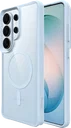 Buddi Hybrid Samsung S26 Ultra Hoesje MagSafe Back Cover Matched Blauw