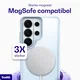 Buddi Hybrid Samsung S26 Ultra Hoesje MagSafe Back Cover Matched Blauw afbeelding 4