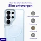 Buddi Hybrid Samsung S26 Ultra Hoesje MagSafe Back Cover Matched Blauw afbeelding 7