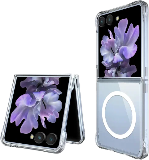 Buddi Core Samsung Galaxy Z Flip 8 Hoesje MagSafe Back Cover Transparant afbeelding 7