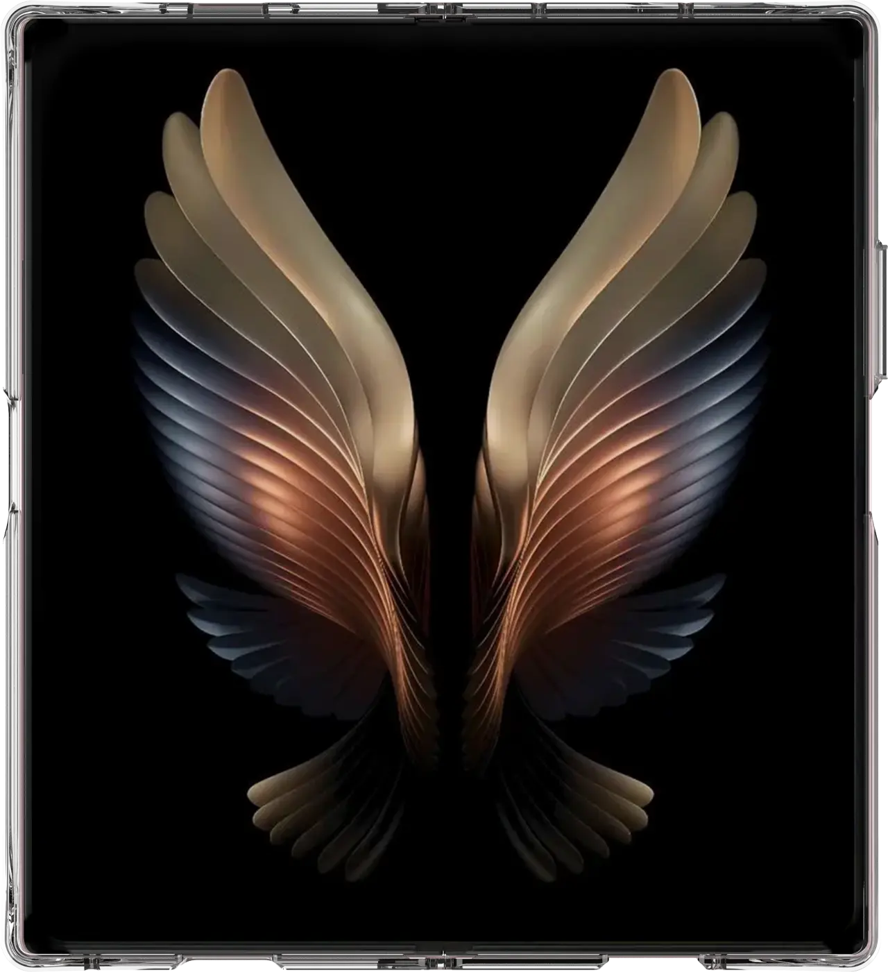 Buddi Core Samsung Galaxy Z Fold 8 Ultra Hoesje MagSafe Back Cover Transparant afbeelding 9