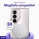 Buddi Core Samsung Galaxy Z Fold 8 Ultra Hoesje MagSafe Back Cover Transparant afbeelding 3
