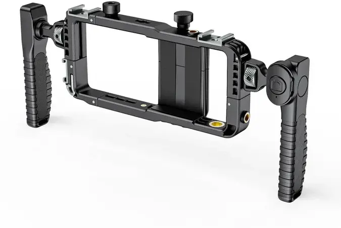 4smarts Universele Smartphone Video Houder met Draadloze Afstandsbediening Zwart afbeelding 1