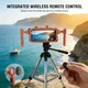 Universele Smartphone Video Rig met Draadloze Afstandsbediening Oranje afbeelding 4