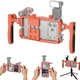 Universele Smartphone Video Rig met Draadloze Afstandsbediening Oranje afbeelding 1