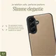 AVY Samsung Galaxy A57 Hoesje met Koord Haakjes MagSafe Leer Beige afbeelding 8