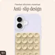 AVY Liquid Silicone MagSafe Zuignap Telefoonsticker / Telefoonhouder Beige afbeelding 4