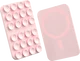 AVY Liquid Silicone MagSafe Zuignap Telefoonsticker / Telefoonhouder Roze afbeelding 10