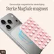 AVY Liquid Silicone MagSafe Zuignap Telefoonsticker / Telefoonhouder Roze afbeelding 2