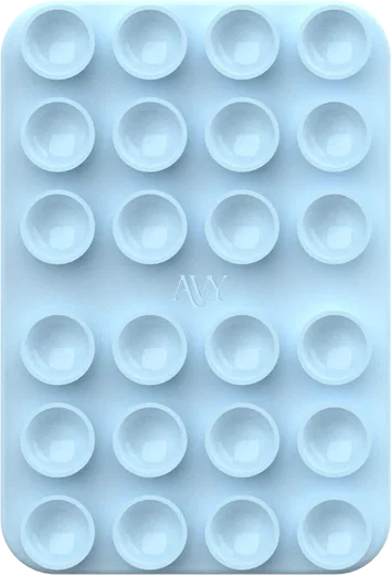 AVY Liquid Silicone MagSafe Zuignap Telefoonsticker / Telefoonhouder Blauw afbeelding 1