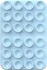 AVY Liquid Silicone MagSafe Zuignap Telefoonsticker / Telefoonhouder Blauw