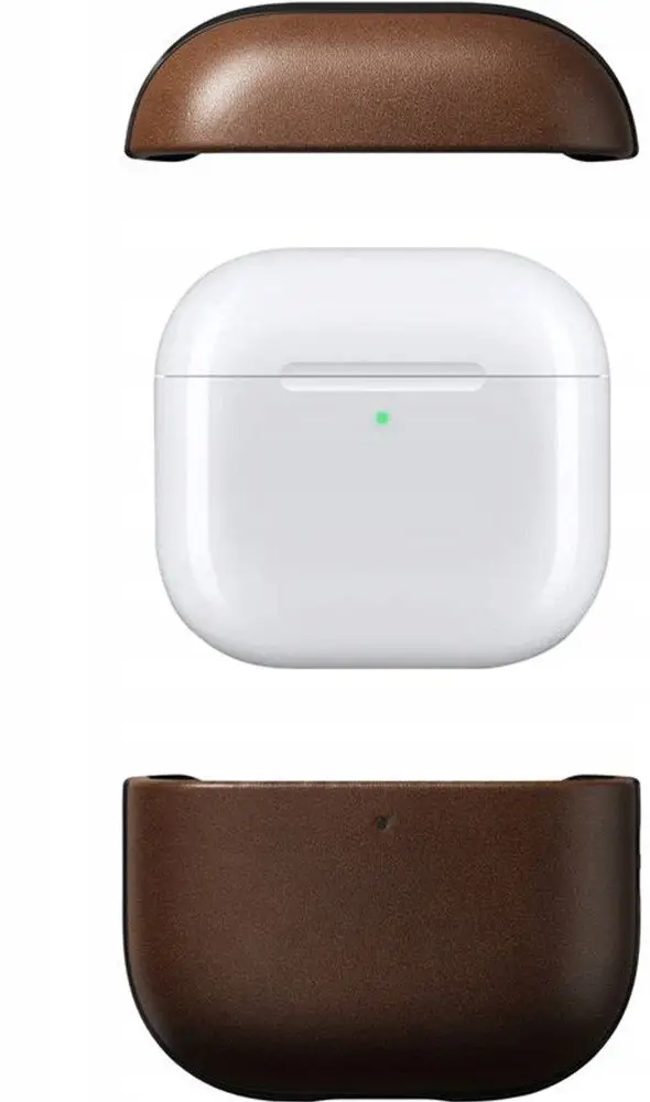 Nomad Modern Leather Apple AirPods 4 Hoesje Bruin afbeelding 15