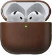 Nomad Modern Leather Apple AirPods 4 Hoesje Bruin afbeelding 1