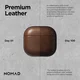 Nomad Modern Leather Apple AirPods 4 Hoesje Bruin afbeelding 4